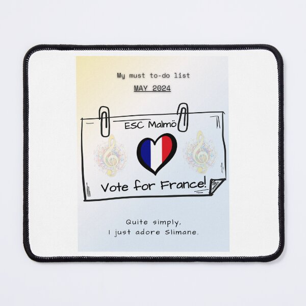 Item preview, EUROVISION SONG CONTEST 2024, VOTE FOR FRANCE designed and sold by CreativeBizarre.