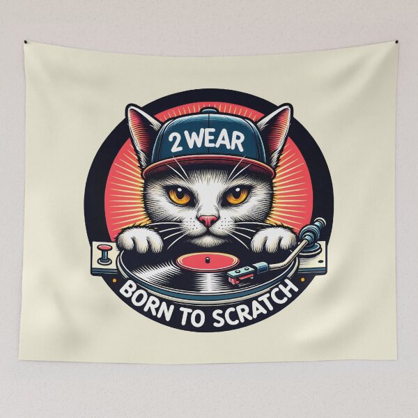 Item preview, Born To Scratch designed and sold by 2wear.