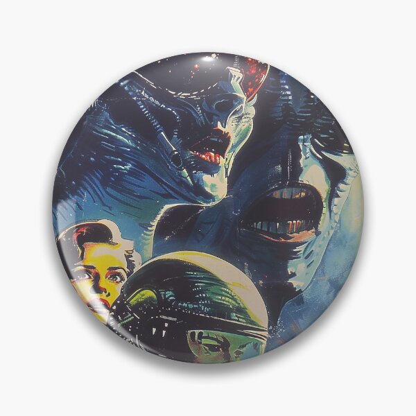 Item preview, Vintage Alien, Sci-Fi Art designed and sold by nomiraclehere.