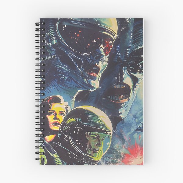 Item preview, Vintage Alien, Sci-Fi Art designed and sold by nomiraclehere.
