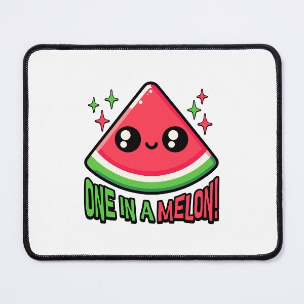 Item preview, One In A Melon! Cute Watermelon Pun designed and sold by PMCreative.