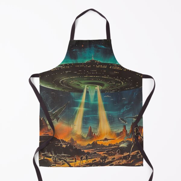 Item preview, Vintage Alien, Sci-Fi Art designed and sold by nomiraclehere.