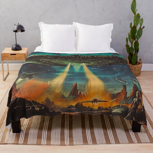 Item preview, Vintage Alien, Sci-Fi Art designed and sold by nomiraclehere.