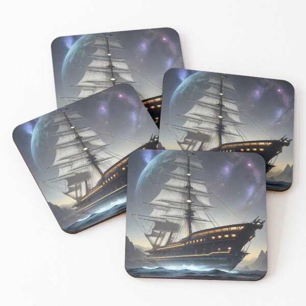 Item preview, phosphorescent retrograde satellite schooner designed and sold by Cherryblossom50.