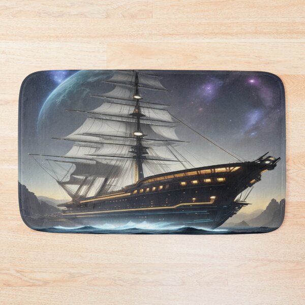 Item preview, phosphorescent retrograde satellite schooner designed and sold by Cherryblossom50.