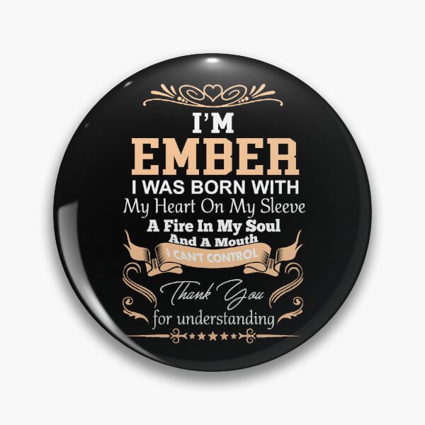 Item preview, Ember Girl Name Definition designed and sold by Share-me.