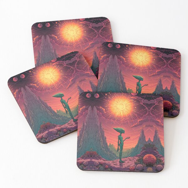 Item preview, alien sunbathing designed and sold by nataliamartini.