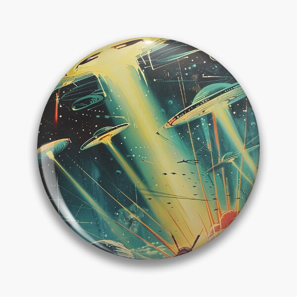Item preview, Vintage Alien, Sci-Fi Art designed and sold by nomiraclehere.