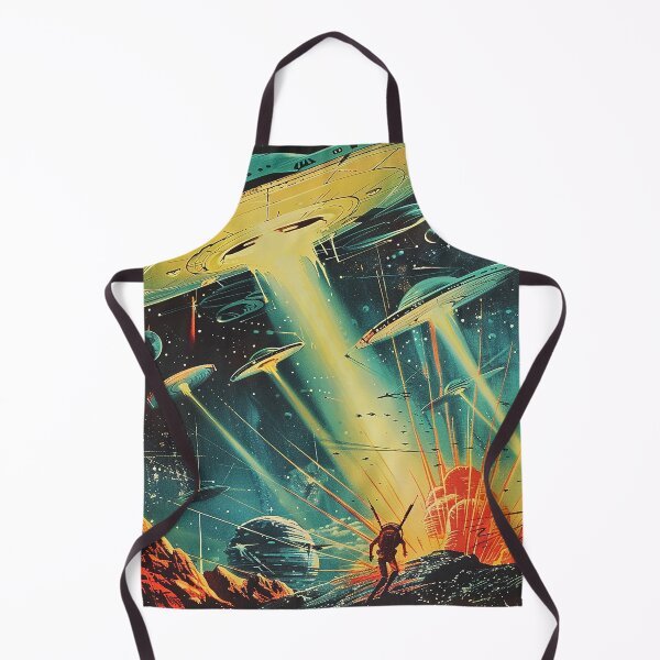 Item preview, Vintage Alien, Sci-Fi Art designed and sold by nomiraclehere.