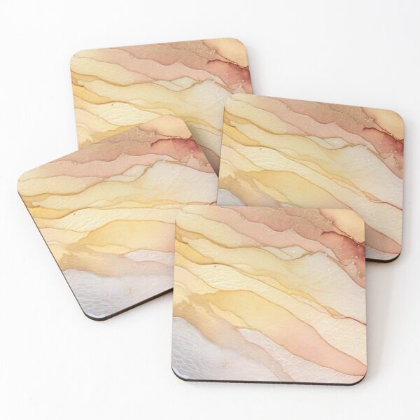 Item preview, Abstract ripples in yellow and orange designed and sold by MyAbstractInk.