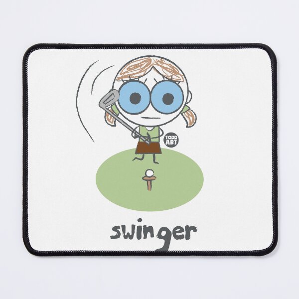 Item preview, HAPPY CAMPER - SWINGER GIRL designed and sold by TODD GOLDMAN.