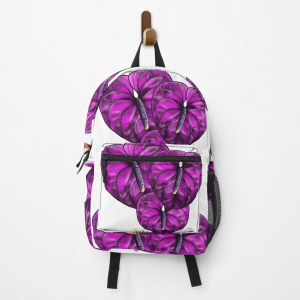 Item preview, Purple anthuriums from Namaloue designed and sold by cheznamaloue.