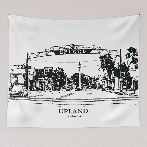 Item preview, Upland - California designed and sold by Lakeric Cityscapes.