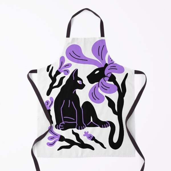 Item preview, Cat and flowers designed and sold by noico.