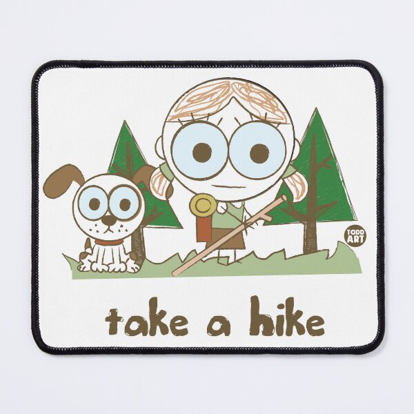 Artikelvorschau, HAPPY CAMPER - TAKE A HIKE entworfen und verkauft von TODD GOLDMAN.
