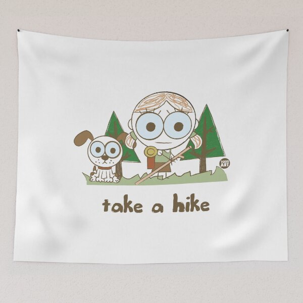 Artikelvorschau, HAPPY CAMPER - TAKE A HIKE entworfen und verkauft von TODD GOLDMAN.