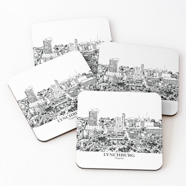 Item preview, Lynchburg - Virginia designed and sold by Lakeric Cityscapes.