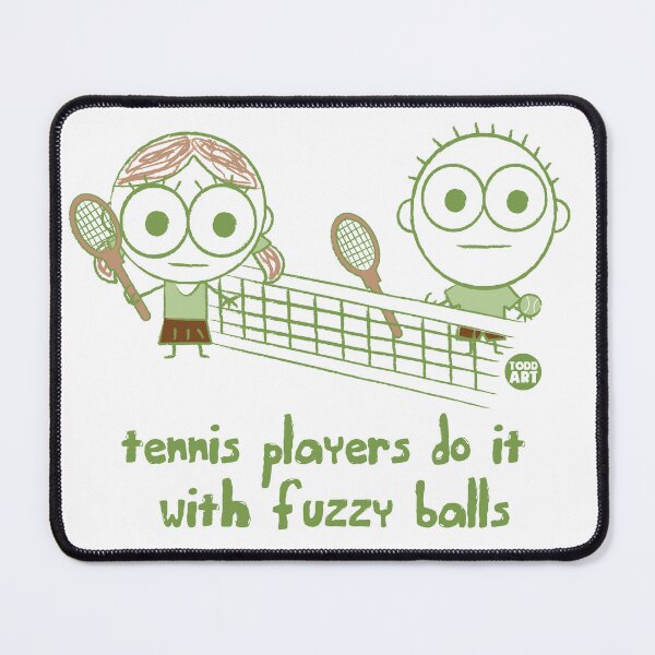 Item preview, HAPPY CAMPER - TENNIS FUZZY BALLS designed and sold by TODD GOLDMAN.