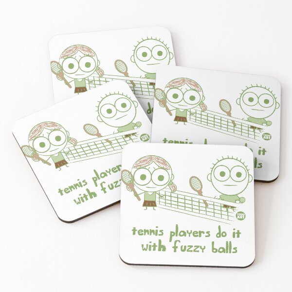 Item preview, HAPPY CAMPER - TENNIS FUZZY BALLS designed and sold by TODD GOLDMAN.