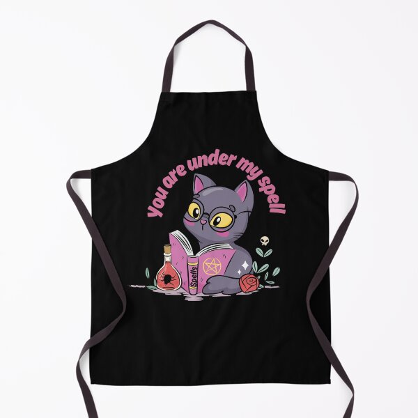 Item preview, Witch cat with spell book designed and sold by Artistusha.