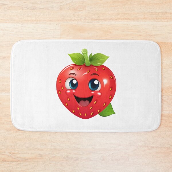 Item preview, Happy smiling male strawberry designed and sold by GoodThings66.