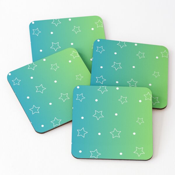 Item preview, Star Pattern, Refreshing Green designed and sold by Art Shimmers.