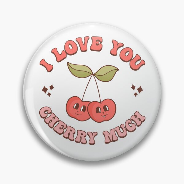 Item preview, I love you cherry much valentine's day designed and sold by PERsonalthreads.