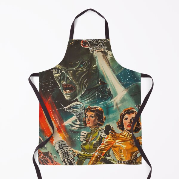 Item preview, Vintage Alien, Sci-Fi Art designed and sold by nomiraclehere.