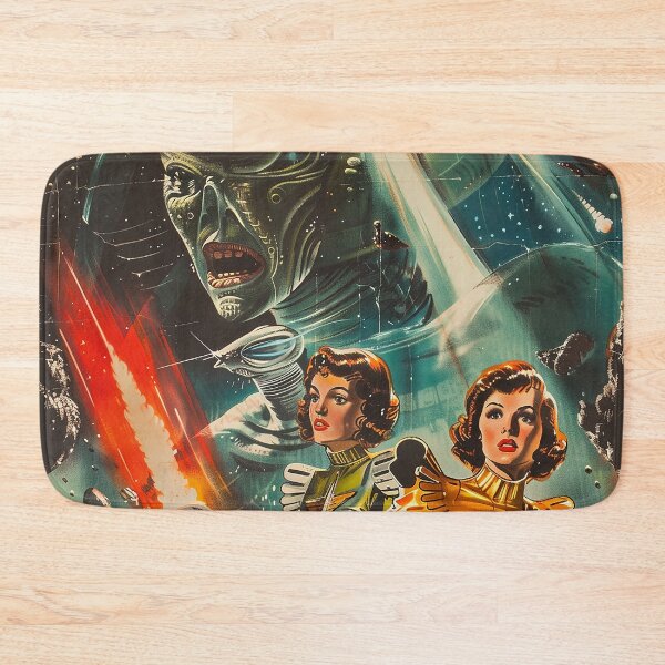 Item preview, Vintage Alien, Sci-Fi Art designed and sold by nomiraclehere.
