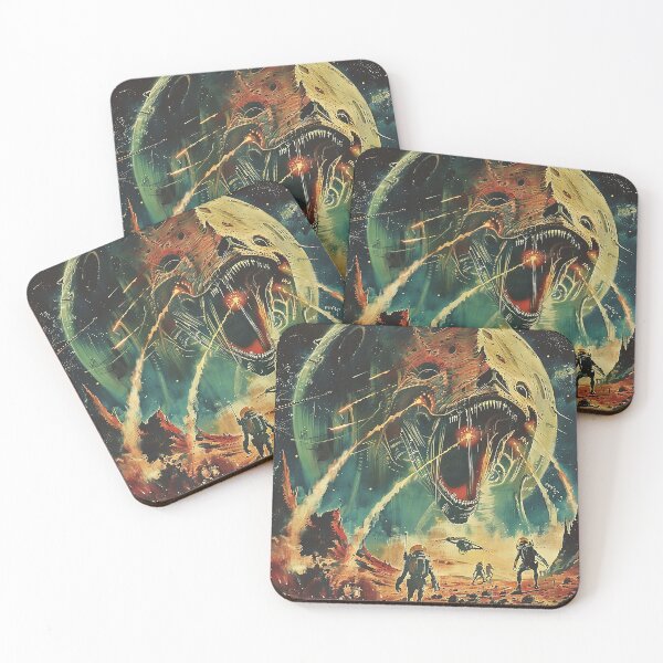 Item preview, Vintage Alien, Sci-Fi Art designed and sold by nomiraclehere.