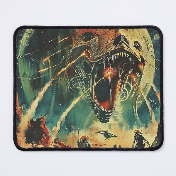 Item preview, Vintage Alien, Sci-Fi Art designed and sold by nomiraclehere.