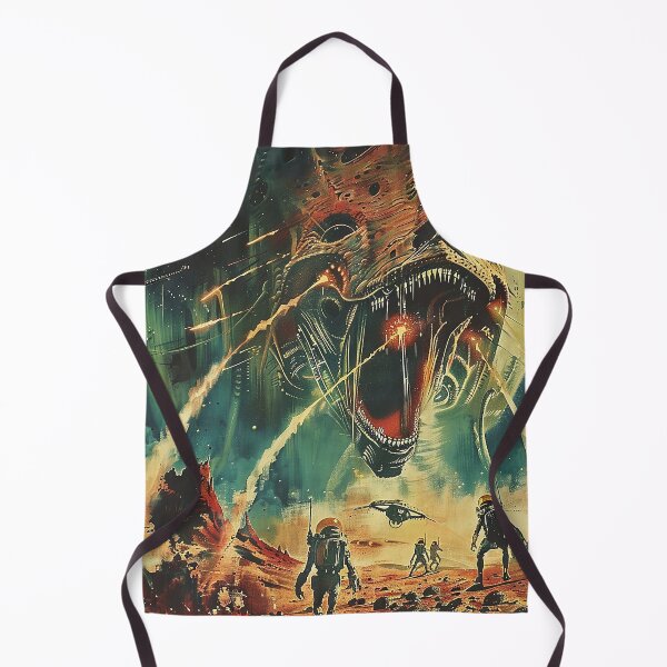 Item preview, Vintage Alien, Sci-Fi Art designed and sold by nomiraclehere.