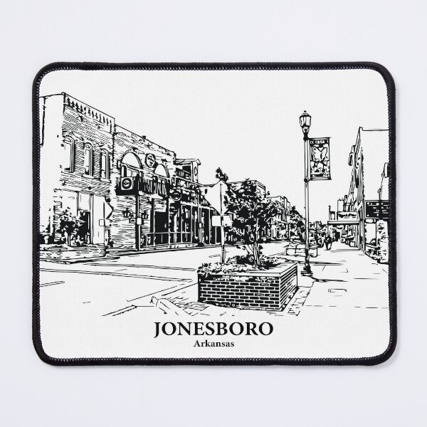 Item preview, Jonesboro - Arkansas designed and sold by Lakeric Cityscapes.
