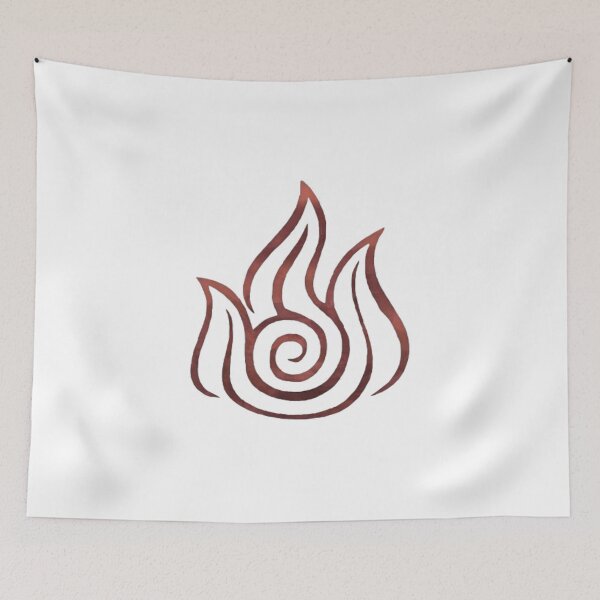 Item preview, Fire Avatar The Last Airbender designed and sold by margalafleur.