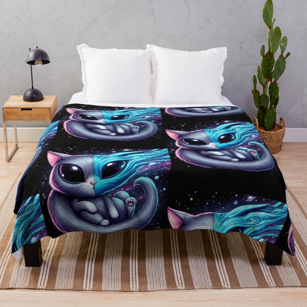 Item preview, Alien Cute Fantasy Cat who loves music designed and sold by JL-PhoneCases.
