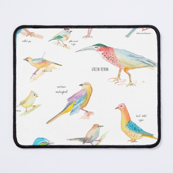 Item preview, California Birds designed and sold by Jan Weiss.