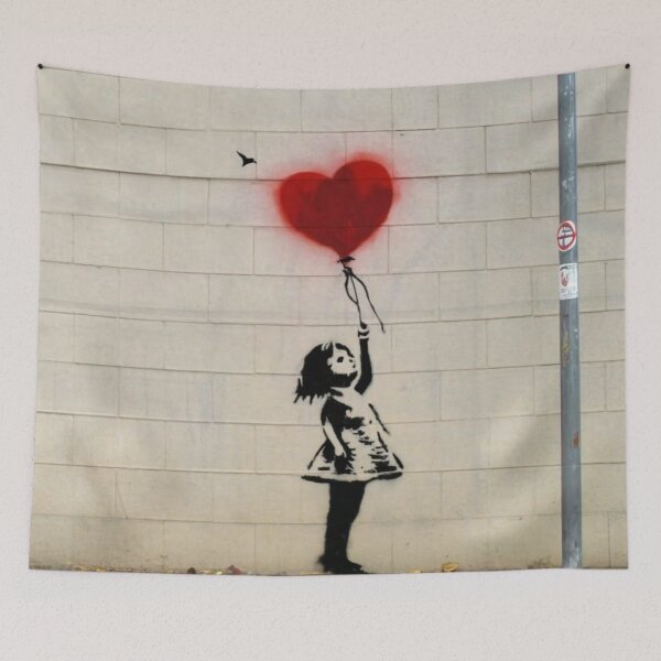 Item preview, banksy balloon girl banksy street art designed and sold by martin max.