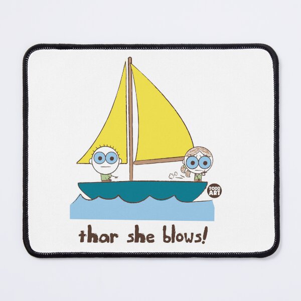 Item preview, HAPPY CAMPER - THAT SHE BLOWS designed and sold by TODD GOLDMAN.