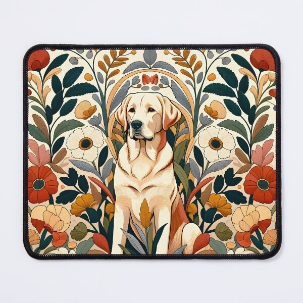 Item preview, Labrador Retriever in floral design. designed and sold by Drew-Drew.