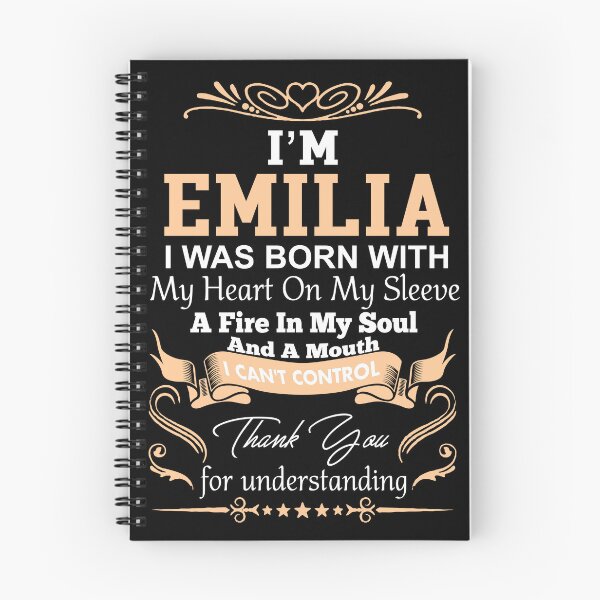 Artikelvorschau, Definition des Mädchennamens Emilia entworfen und verkauft von Share-me.