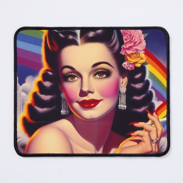Item preview, Vintage Beauty Pin-up designed and sold by PulpVintage.