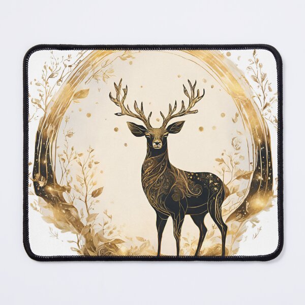 Item preview, Golden deer designed and sold by Lunaawga.