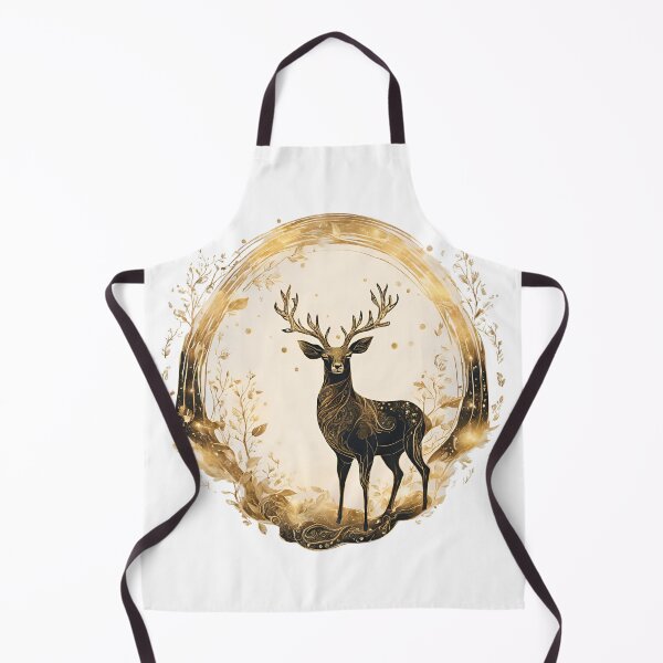Item preview, Golden deer designed and sold by Lunaawga.