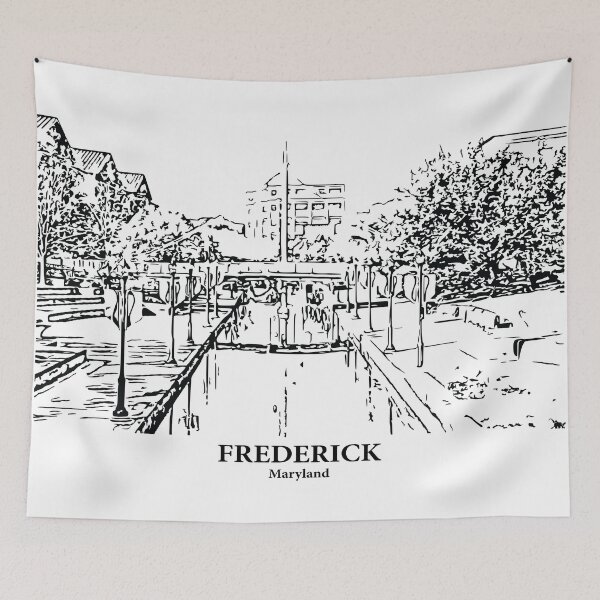 Item preview, Frederick - Maryland designed and sold by Lakeric Cityscapes.