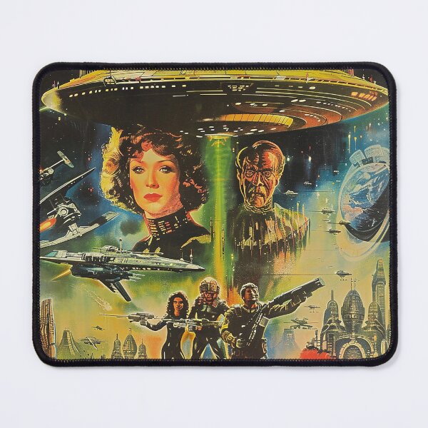 Item preview, Vintage Alien, Sci-Fi Art designed and sold by nomiraclehere.