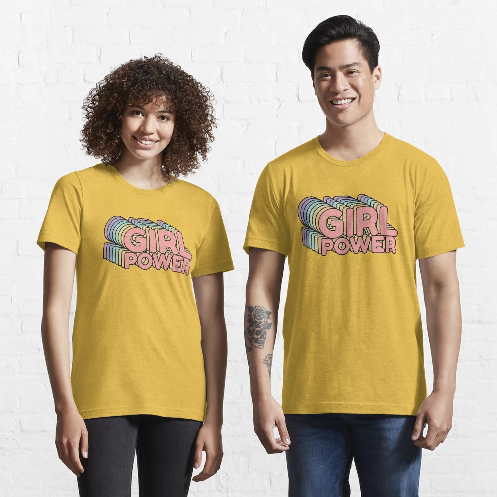 Girl power shirt clearance yellow