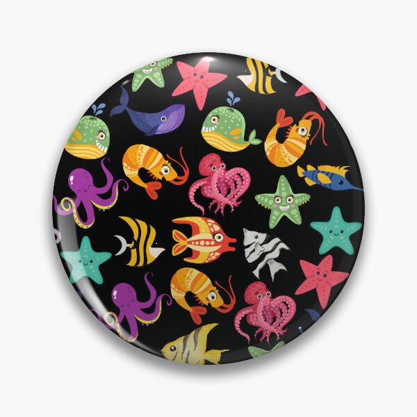 Item preview, Sea Creatures Colorful Pattern - Embrace Change Design. designed and sold by Raise2Shine.