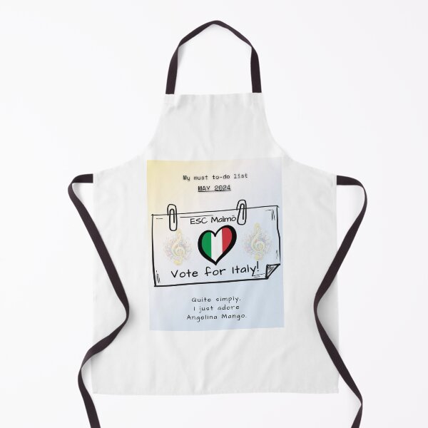 Item preview, EUROVISION SONG CONTEST 2024, VOTE FOR ITALY, ANGELINA MANGO designed and sold by CreativeBizarre.