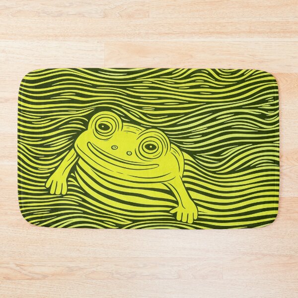 Item preview, Wavy Frog designed and sold by EnchantArtCo.