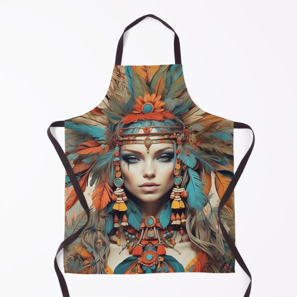 Item preview, Beautiful BOHO Headdress girl designed and sold by PublicCanvas.